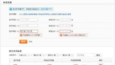 網(wǎng)店新策略 打造精準(zhǔn)寶貝標(biāo)簽4