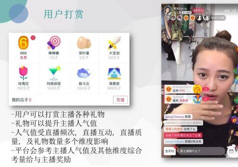 淘寶直播打賞