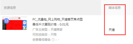資源位與創(chuàng)意鏈接不符