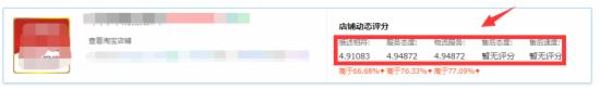 DSR動(dòng)態(tài)評(píng)分 DSR動(dòng)態(tài)評(píng)分