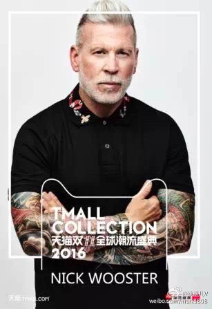 全球最潮大叔Nick Wooster擔(dān)任首席造型顧問