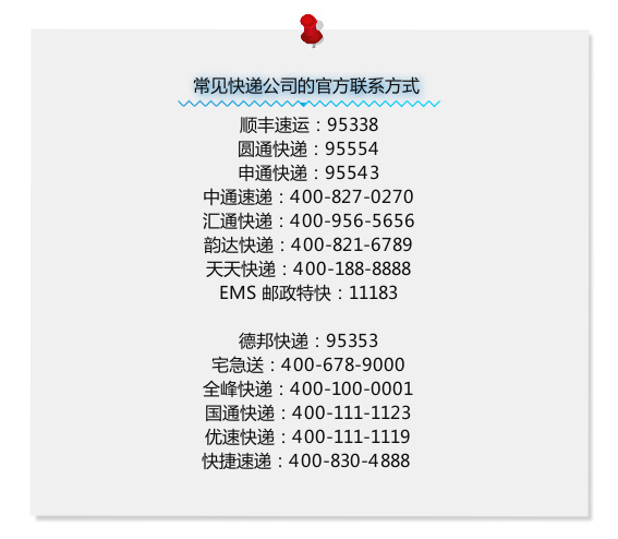 快遞官方電話 快遞官方電話