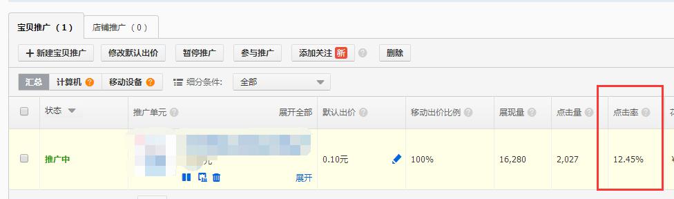 直通車點(diǎn)擊率優(yōu)化這樣做你就成功了一半