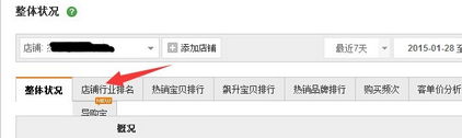 淘寶店鋪排行榜怎么看?