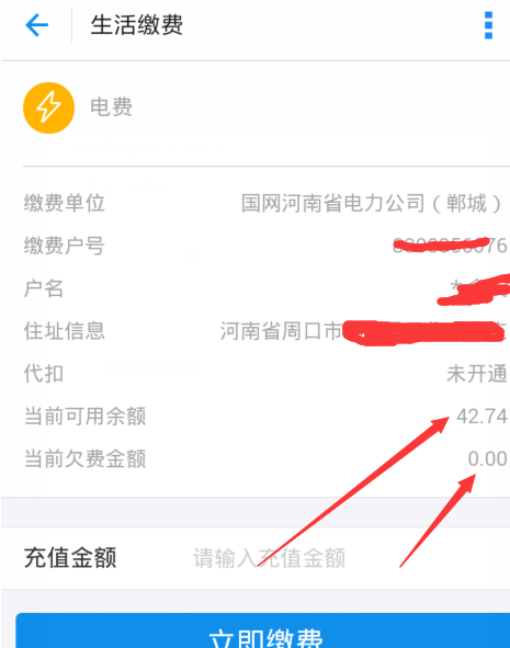 怎么查看支付寶生活繳費(fèi)的賬戶余額6.png