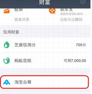 淘寶眾籌APP