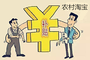 農(nóng)村淘寶補(bǔ)貼