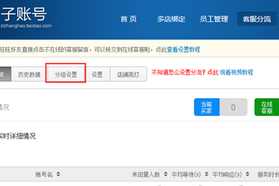 淘寶賣家怎么設置客服分流？淘寶客服分流應該如何合理設置？.png